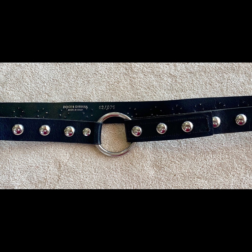 Dolce & Gabbana Studded Belt VINTAGE HOT!!